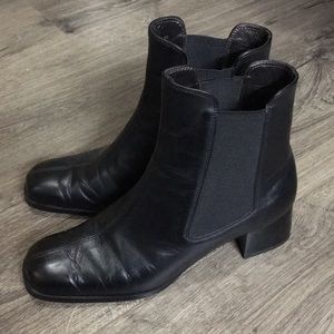 Salvatore Ferragamo Italian Leather Ankle Boots